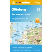 27 Göteborg Sverigeserien 1:50 000